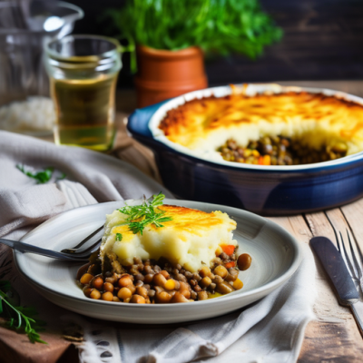 Parmentier de Lentilles à l'Italienne - Festa di Compleanno