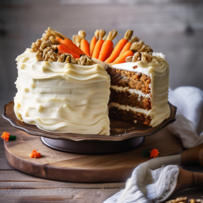 Carrot Cake Royal à la Française