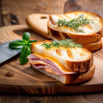 Croque-Monsieur Suisse aux Trois Fromages