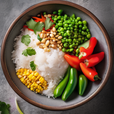 Riz Sauté Thaïlandais à la Noix de Coco et Légumes Croquants