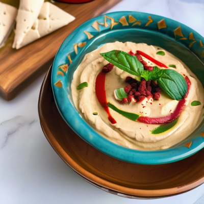 Houmous Royal du Liban aux Agrumes et Sumac
