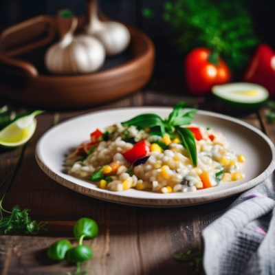 Risotto Crémeux à la Mexicaine