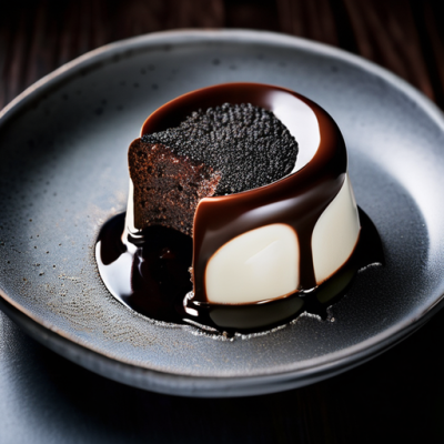 Fondant au Chocolat Coréen Sans Gluten