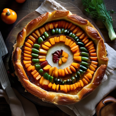 Tarte Tatin Salée aux Légumes d'Automne