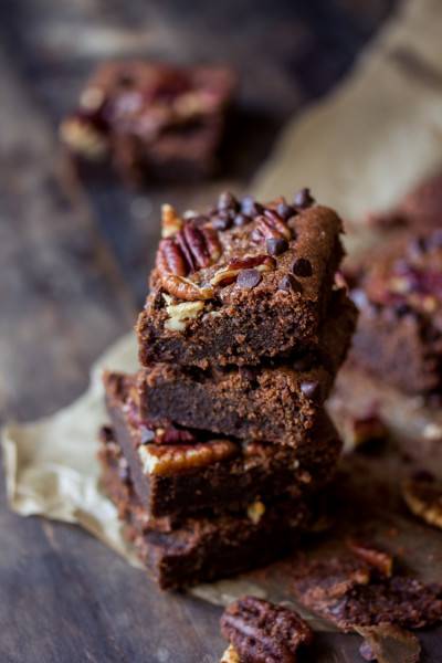 Brownie noix de pécan et chocolat Brownie noix de pécan et chocolat