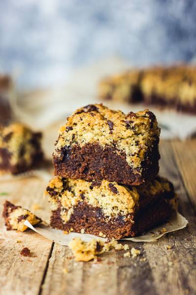 Brookies (moitié brownie, moitié cookie) Brookies (moitié brownie, moitié cookie)