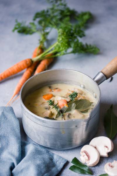 Blanquette de seitan Blanquette de seitan