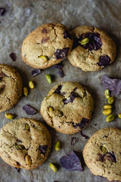 Cookies pistache chocolat Cookies pistache chocolat