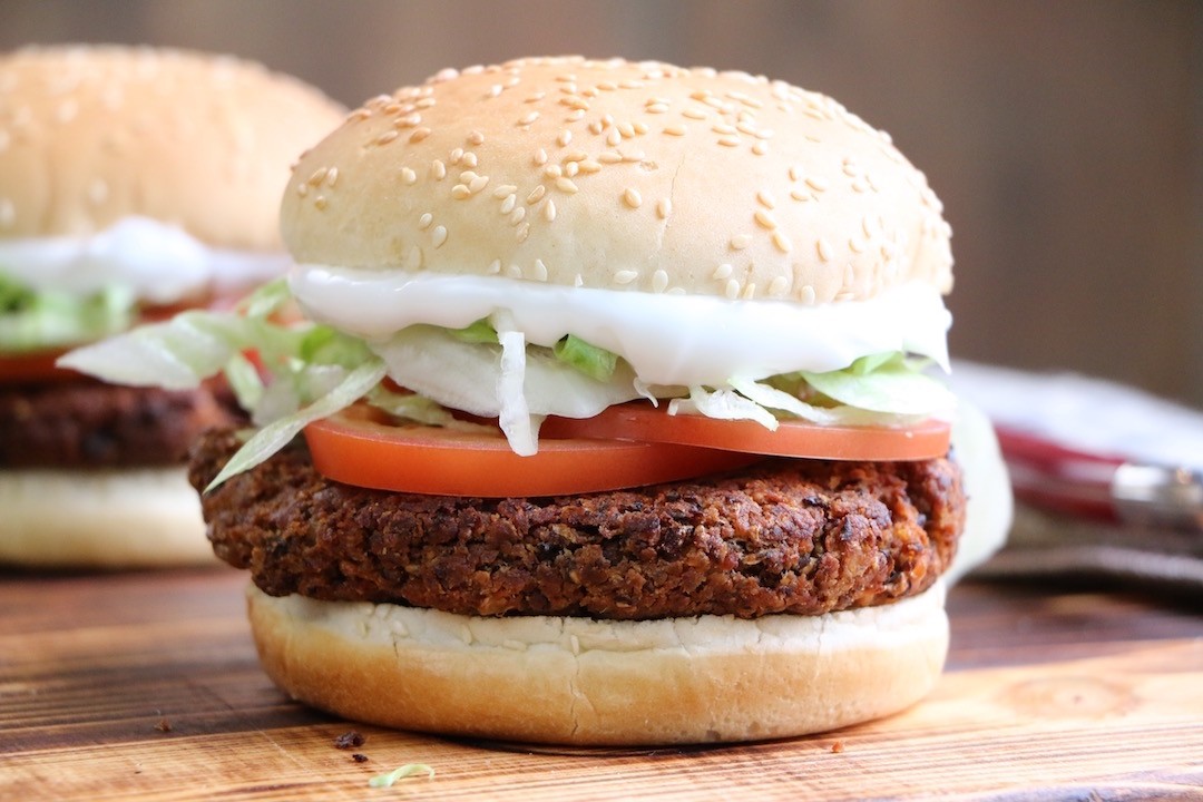 Végé burger de haricots noirs Végé burger de haricots noirs
