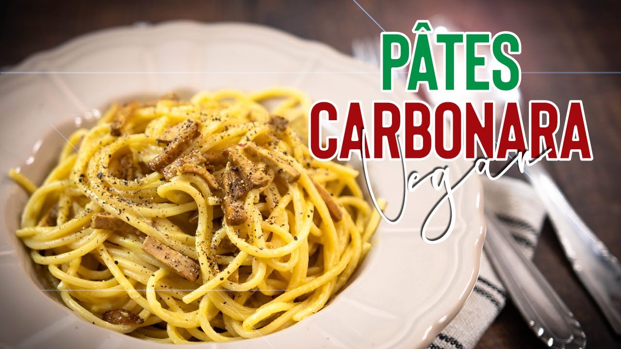Pâtes à la carbonara véganes Pâtes à la carbonara véganes