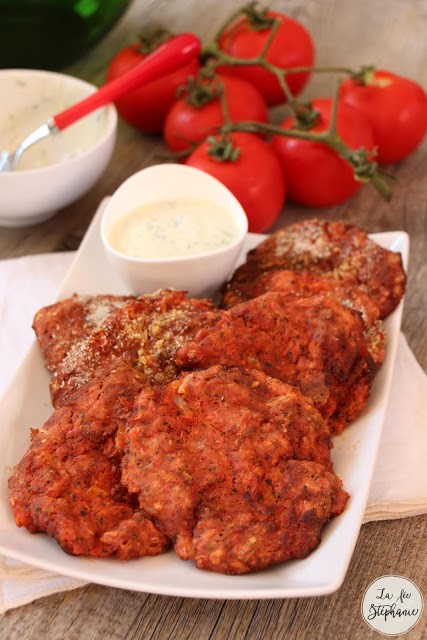 Beignets de tomates grecs cuits au four