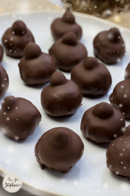 Mini-rochers gourmands chocolat – noisettes