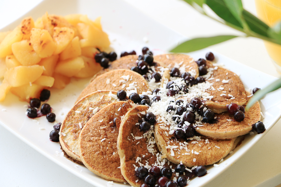 Banana pancakes végan Banana pancakes végan