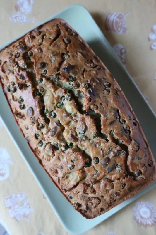 Cake salé végan au sarrasin (+ courgette + tomates séchées)