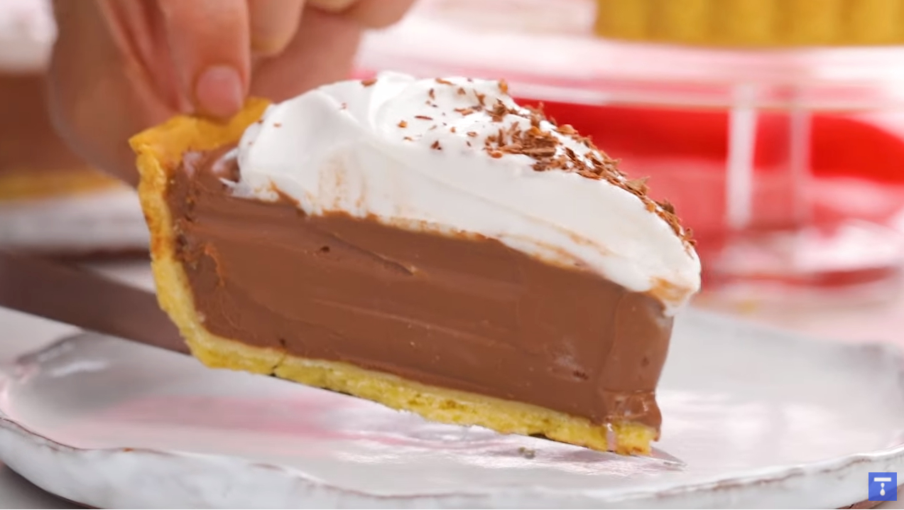 Tarte à la mousse au chocolat au tofu soyeux (recette végane)