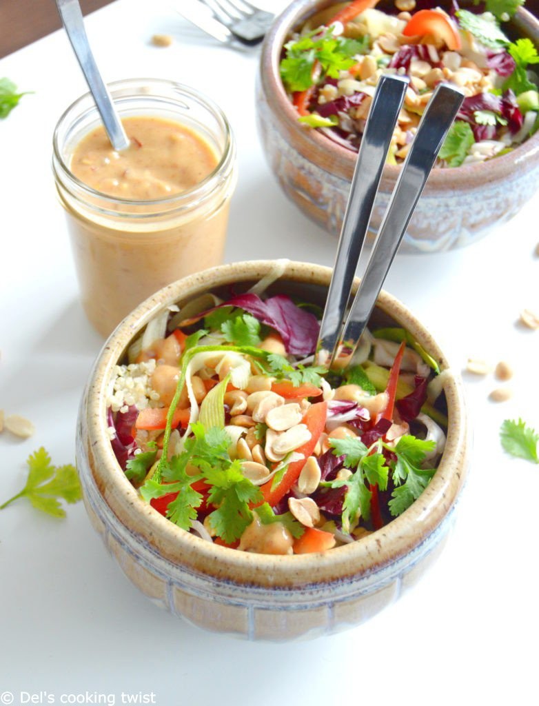 Salade thaïe au quinoa