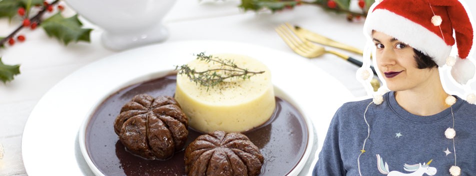 Paupiettes de seitan sauce vin rouge Paupiettes de seitan sauce vin rouge