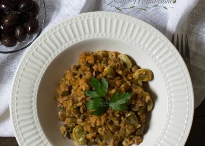 Riz méditerranéen aux fèves